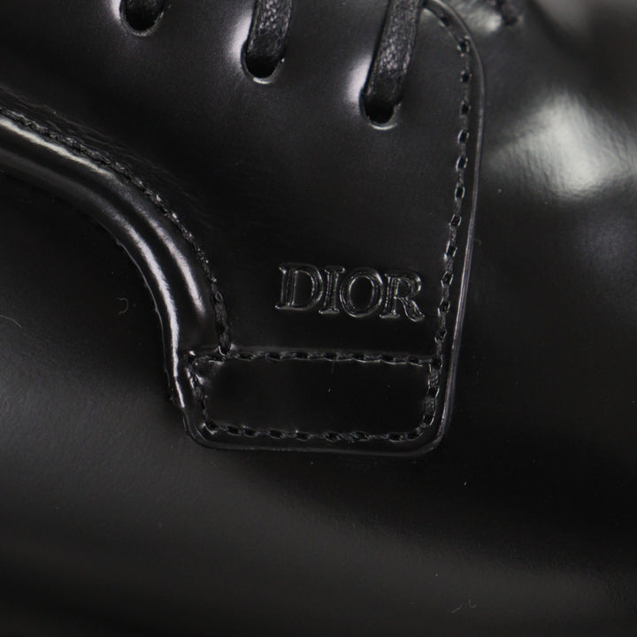 Pristine DIOR Dress shoes black leather mens 39