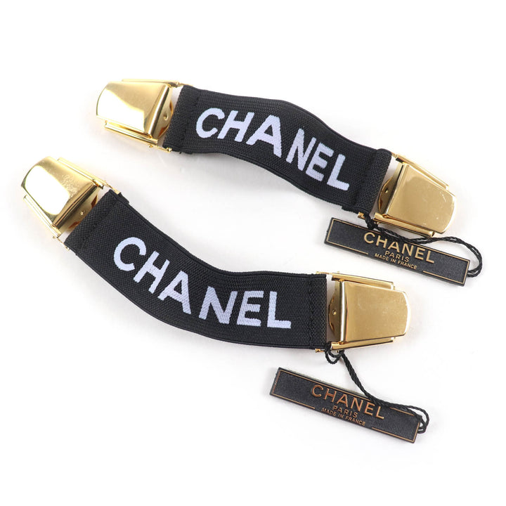 Pristine CHANEL Other accessories Logo Design Armband black Women 94P A03530