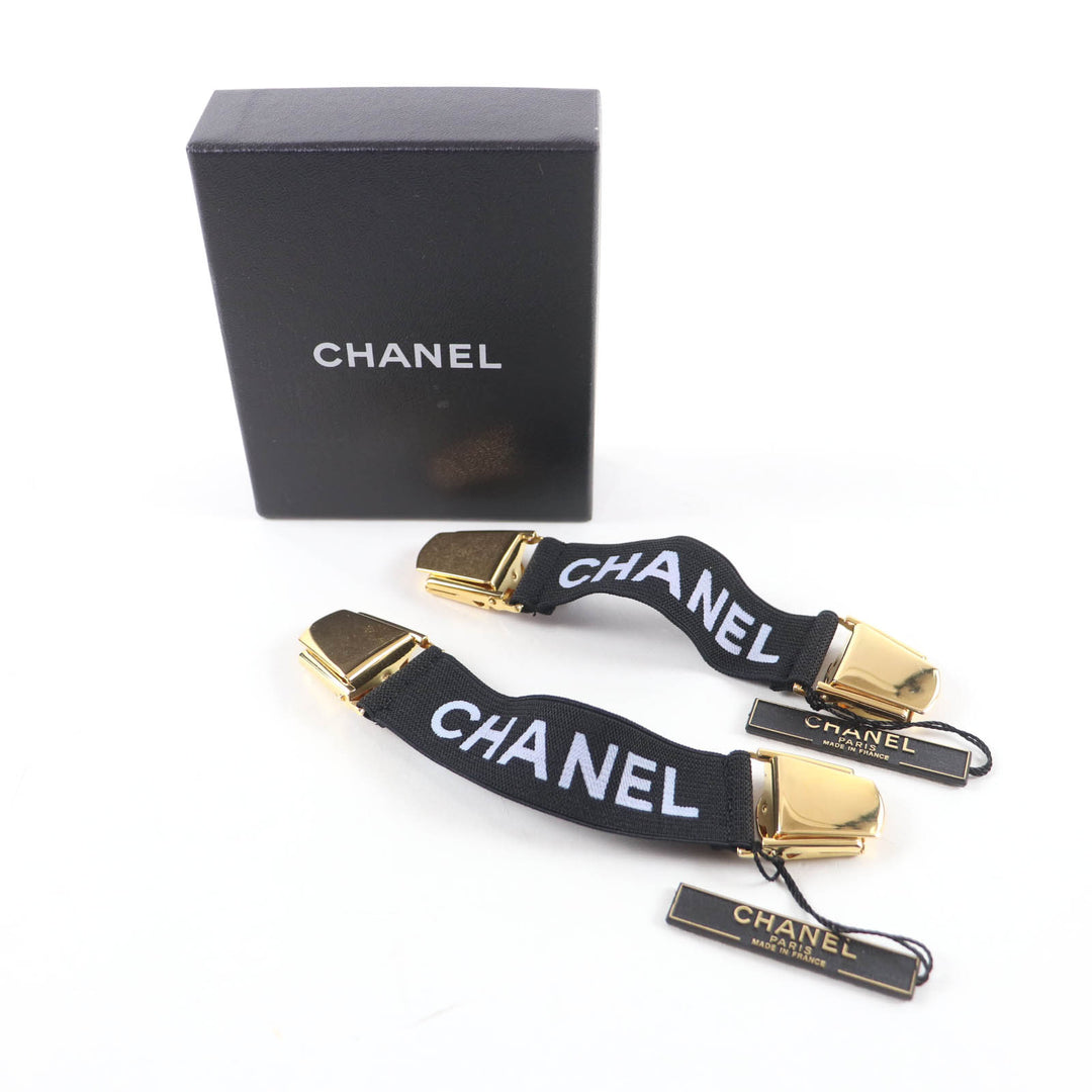 Pristine CHANEL Other accessories Logo Design Armband black Women 94P A03530