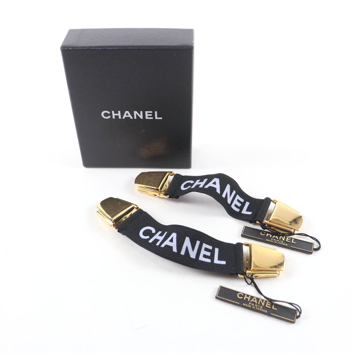 Pristine CHANEL Other accessories Logo Design Armband black Women 94P A03530