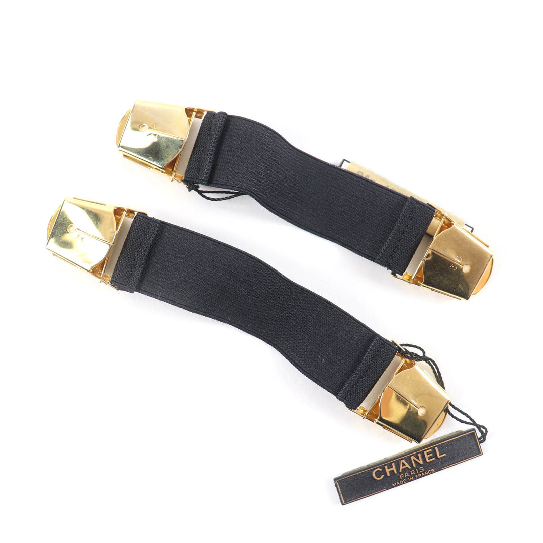 Pristine CHANEL Other accessories Logo Design Armband black Women 94P A03530