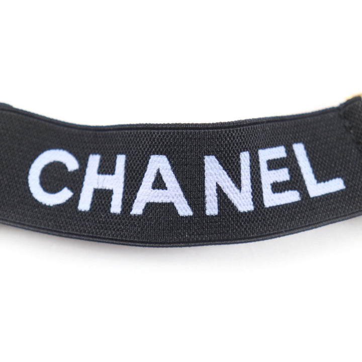 Pristine CHANEL Other accessories Logo Design Armband black Women 94P A03530