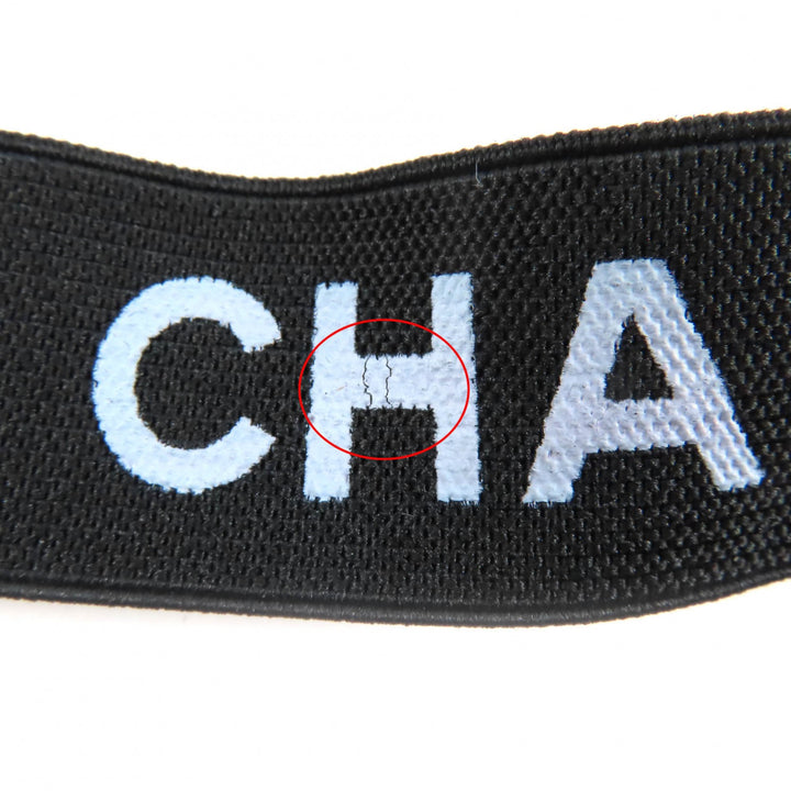 Pristine CHANEL Other accessories Logo Design Armband black Women 94P A03530