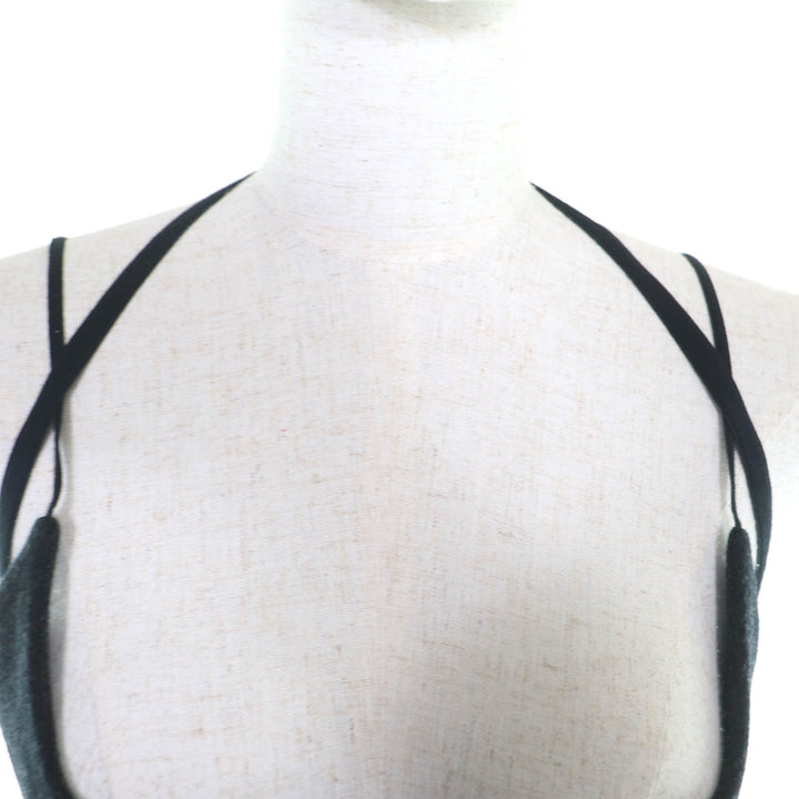 Excellent GUCCI camisole black wool Women 40 799949