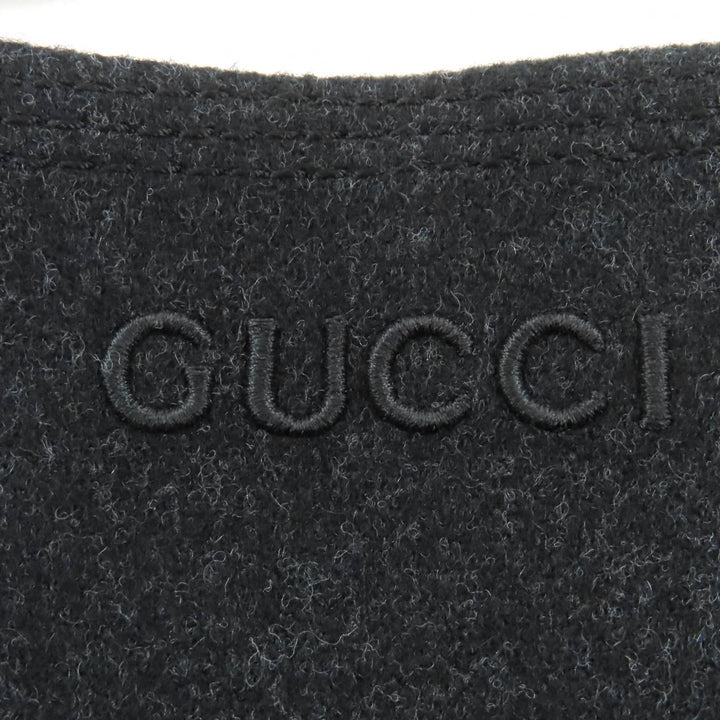 Excellent GUCCI camisole black wool Women 40 799949