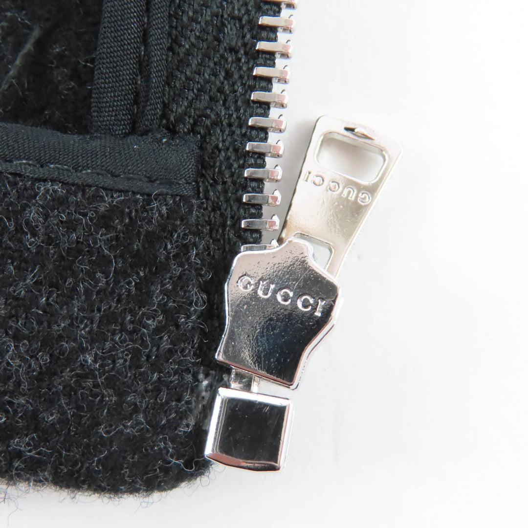 Excellent GUCCI camisole black wool Women 40 799949