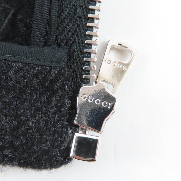 Excellent GUCCI camisole black wool Women 40 799949