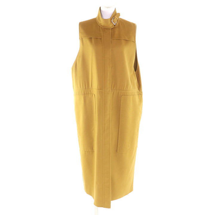 Excellent HERMES Best mustard wool Women 38 5E0118DD