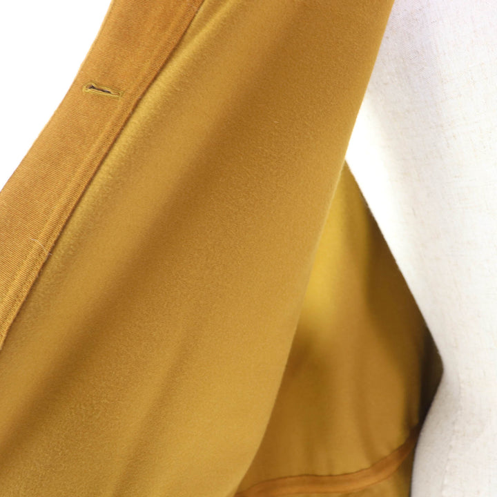 Excellent HERMES Best mustard wool Women 38 5E0118DD