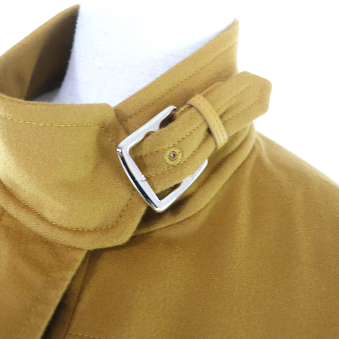 Excellent HERMES Best mustard wool Women 38 5E0118DD