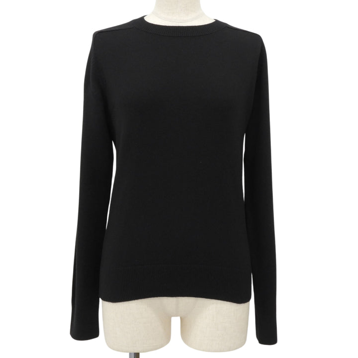 Great SAINT LAURENT PARIS knit black cashmere Women S 603085
