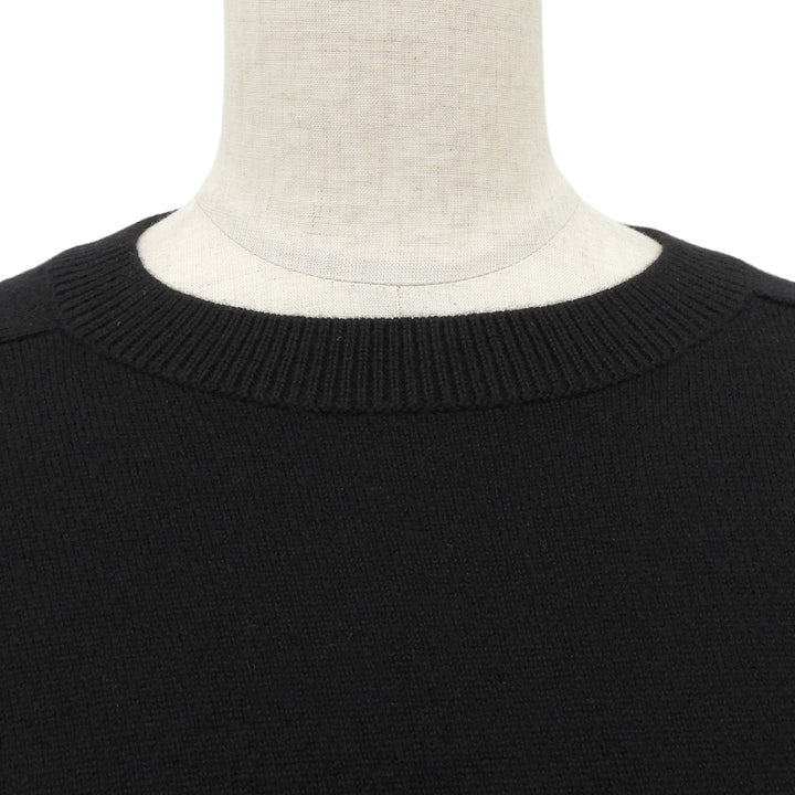 Great SAINT LAURENT PARIS knit black cashmere Women S 603085