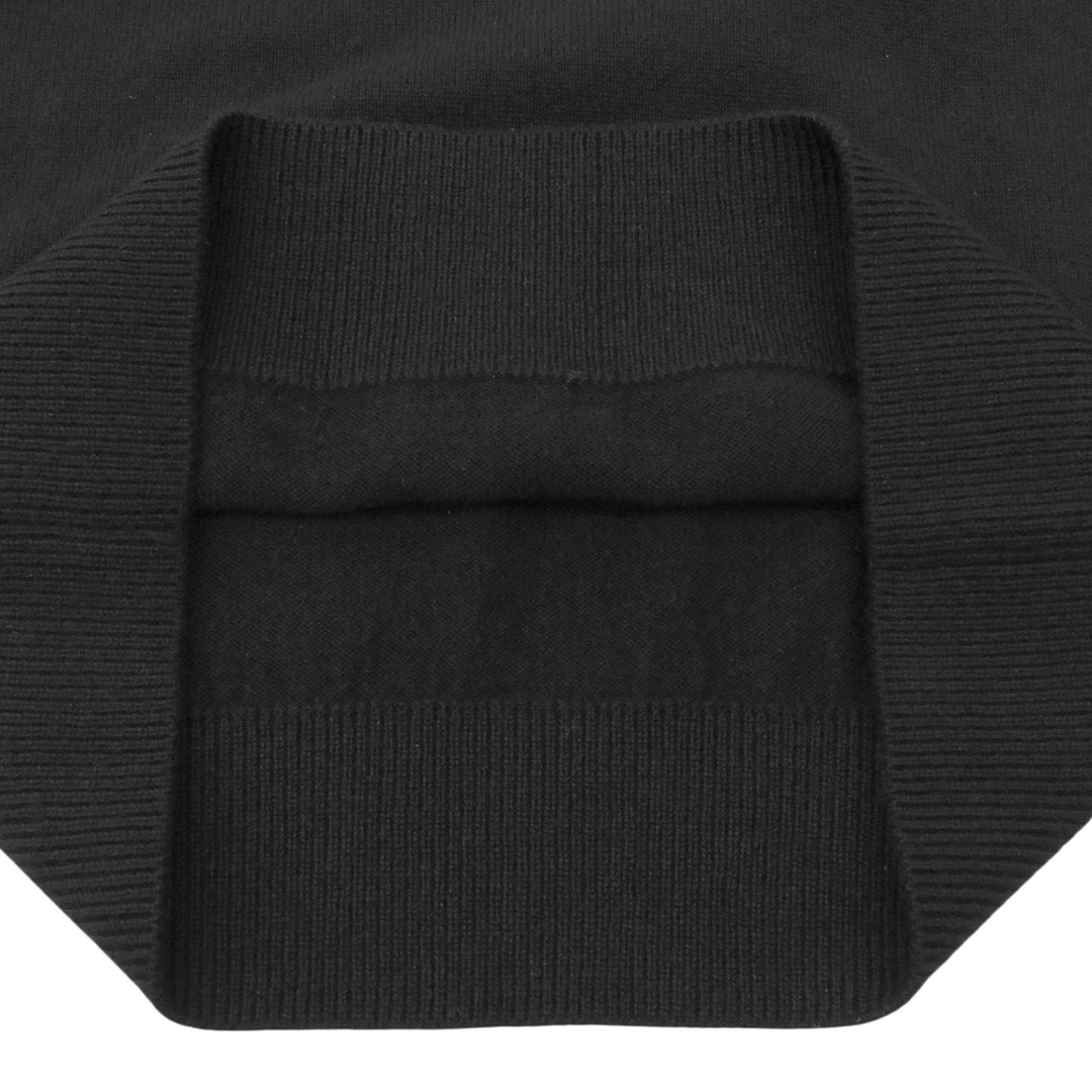 Great SAINT LAURENT PARIS knit black cashmere Women S 603085