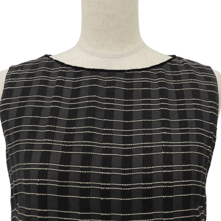 Excellent FOXEY one piece Dress Prologue Black White wool Women 38 42958