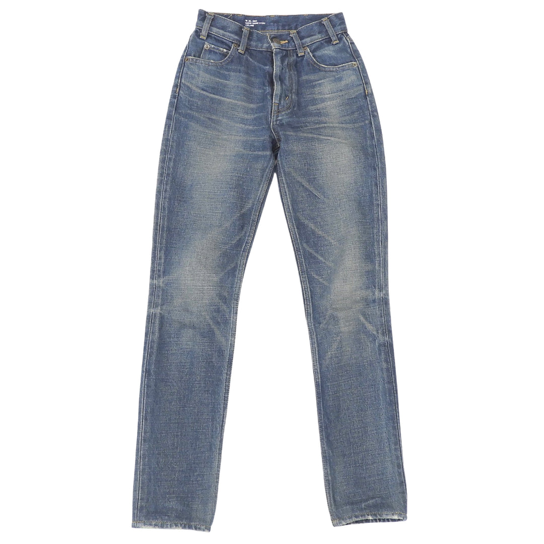 Great CELINE Denim pants Indigo cotton Women 24 2N206365M