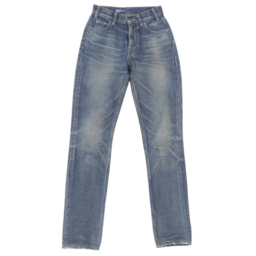 Great CELINE Denim pants Indigo cotton Women 24 2N206365M