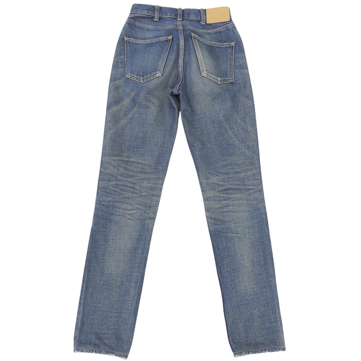 Great CELINE Denim pants Indigo cotton Women 24 2N206365M