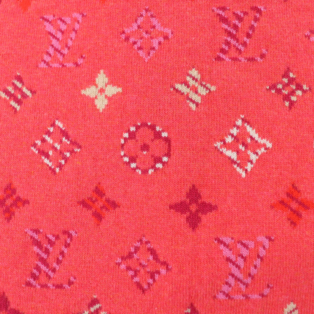 Great LOUIS VUITTON Scarf Echarpe Pop Monogram knit multicolor wool Women M70876