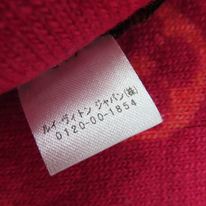 Great LOUIS VUITTON Scarf Echarpe Pop Monogram knit multicolor wool Women M70876