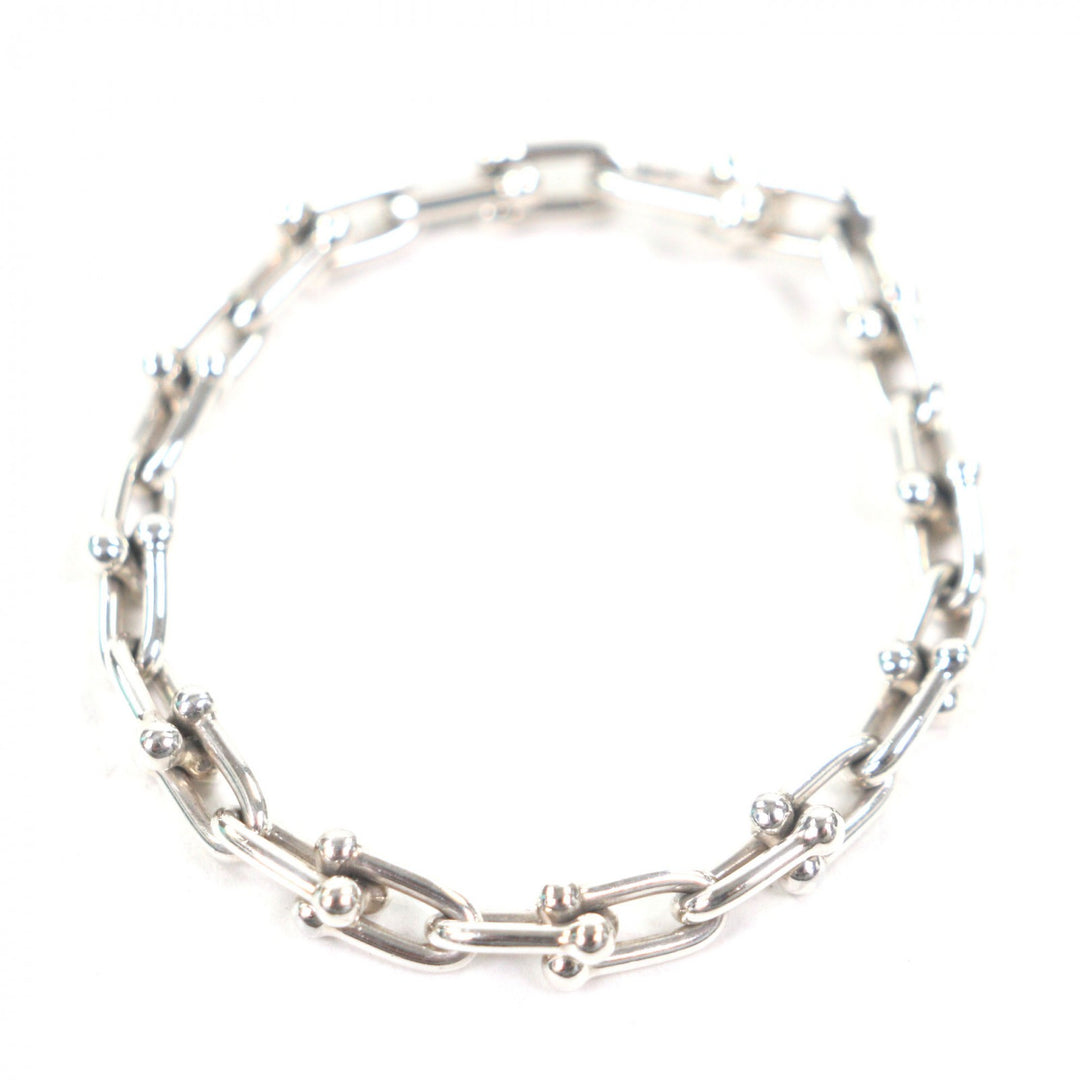Great TIFFANY&Co. bracelet hardware small link Silver AG925 Women
