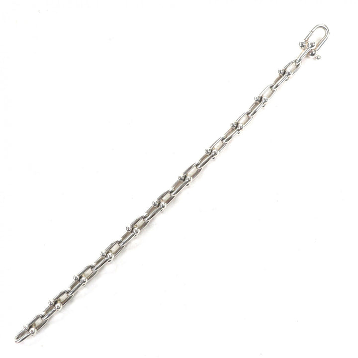 Great TIFFANY&Co. bracelet hardware small link Silver AG925 Women
