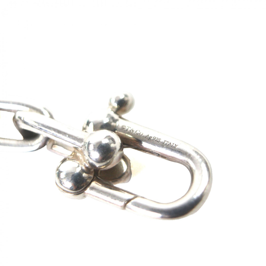 Great TIFFANY&Co. bracelet hardware small link Silver AG925 Women
