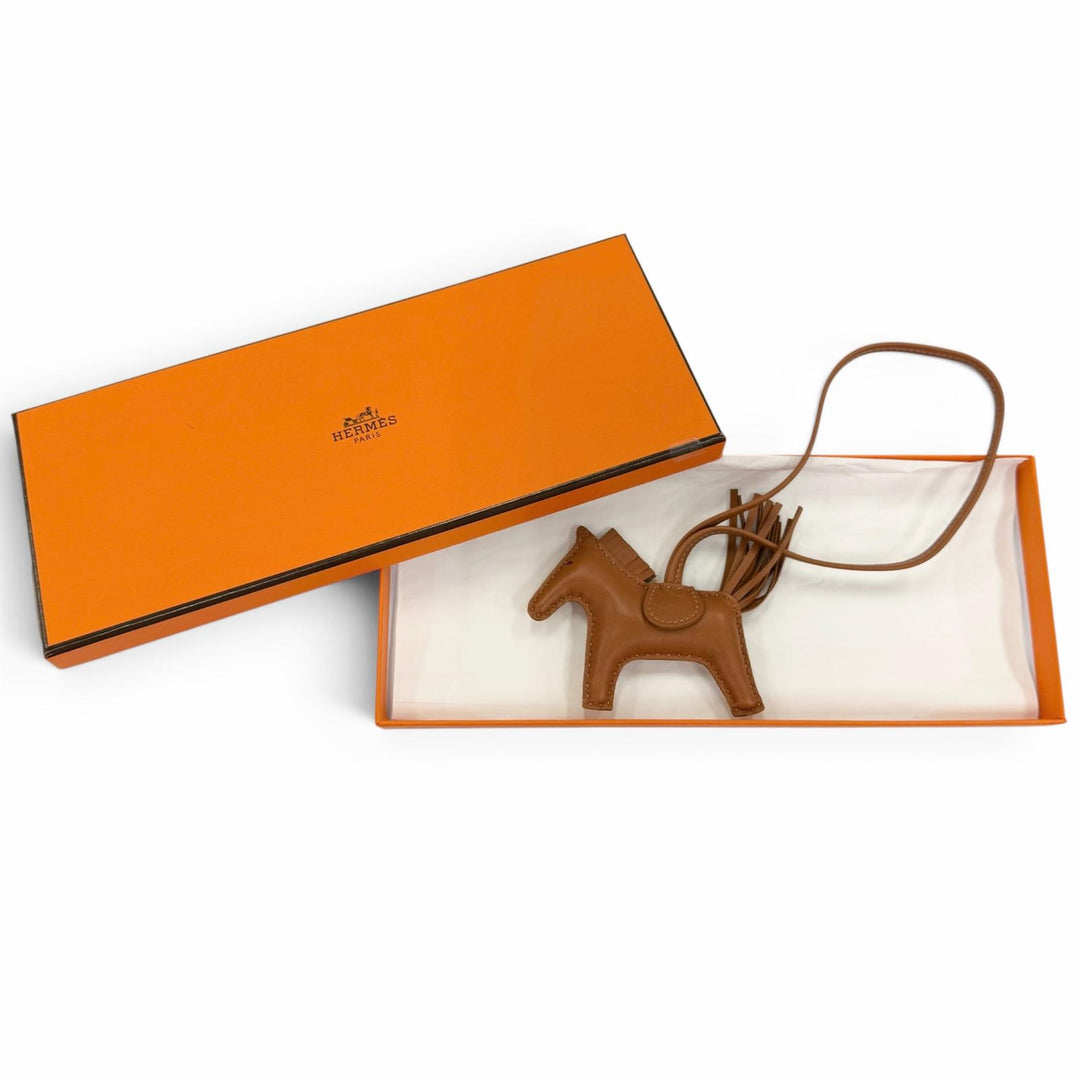 Pristine HERMES Bag charm Rodeo Charm PM Anyo Miro Women