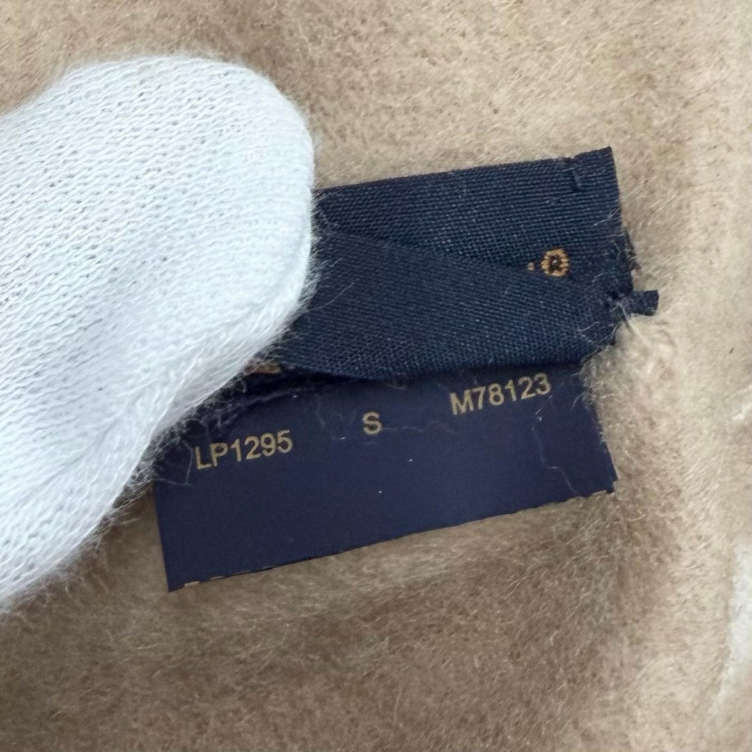 Great LOUIS VUITTON Scarf muffler reykjavik cashmere Women M78123