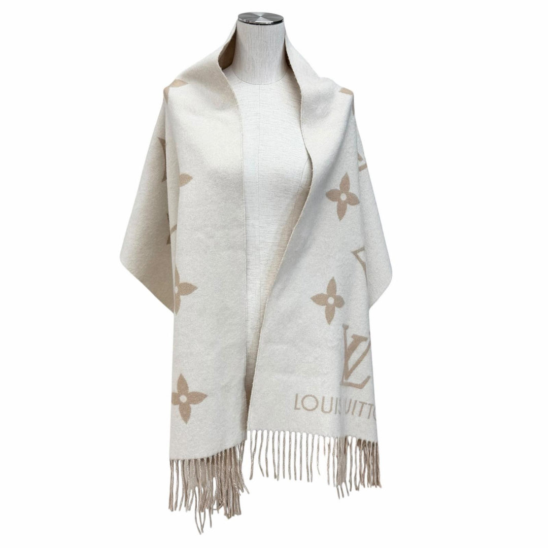 Great LOUIS VUITTON Scarf muffler reykjavik cashmere Women M78123