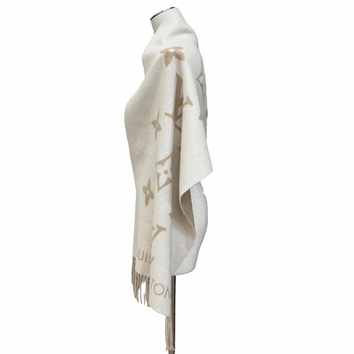 Great LOUIS VUITTON Scarf muffler reykjavik cashmere Women M78123