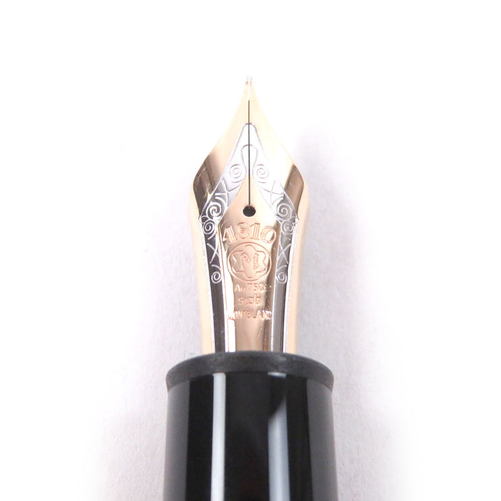 Excellent MONTBLANC fountain pen Meisterstück 149 Cap type black AU750