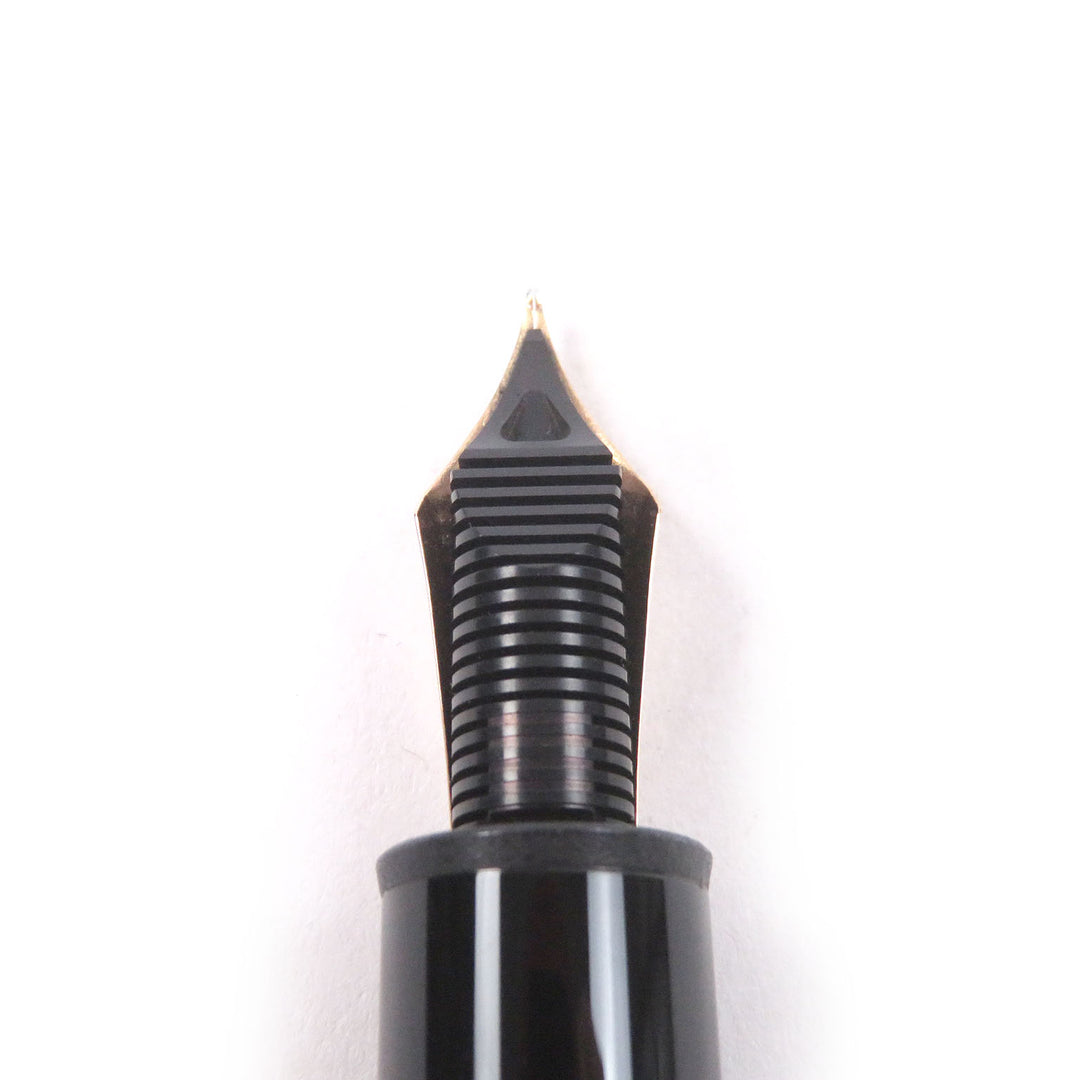 Excellent MONTBLANC fountain pen Meisterstück 149 Cap type black AU750