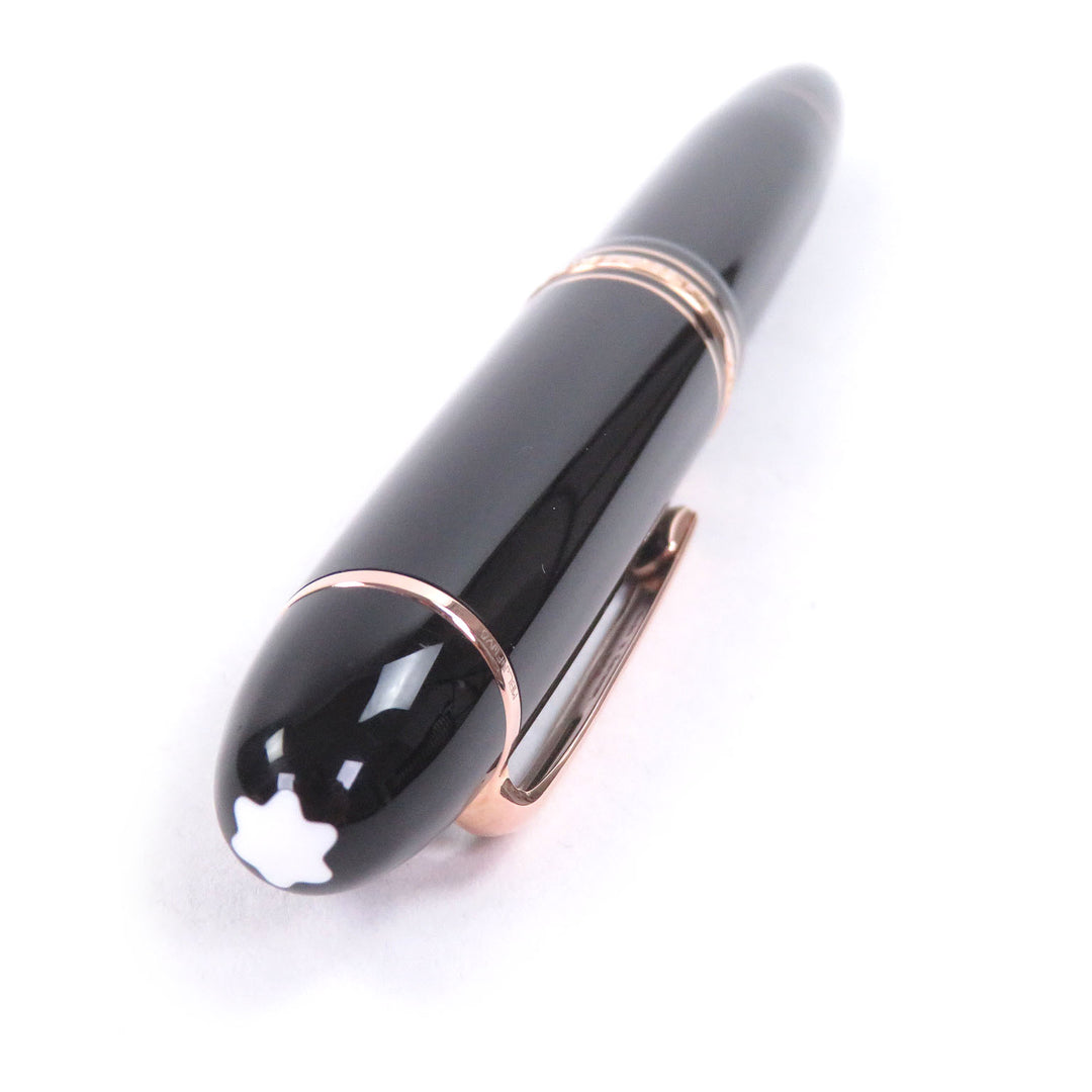 Excellent MONTBLANC fountain pen Meisterstück 149 Cap type black AU750