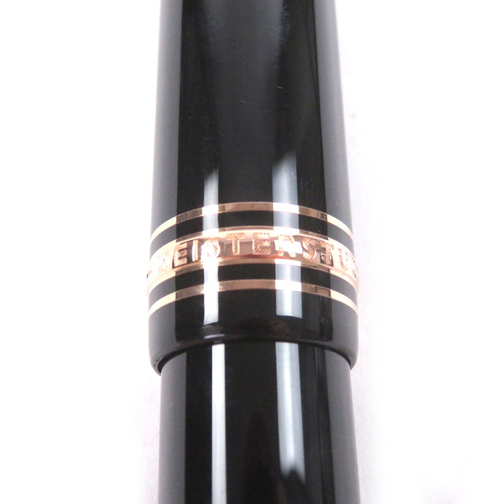 Excellent MONTBLANC fountain pen Meisterstück 149 Cap type black AU750