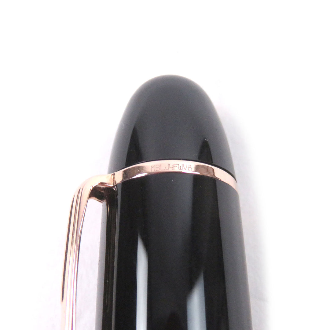 Excellent MONTBLANC fountain pen Meisterstück 149 Cap type black AU750