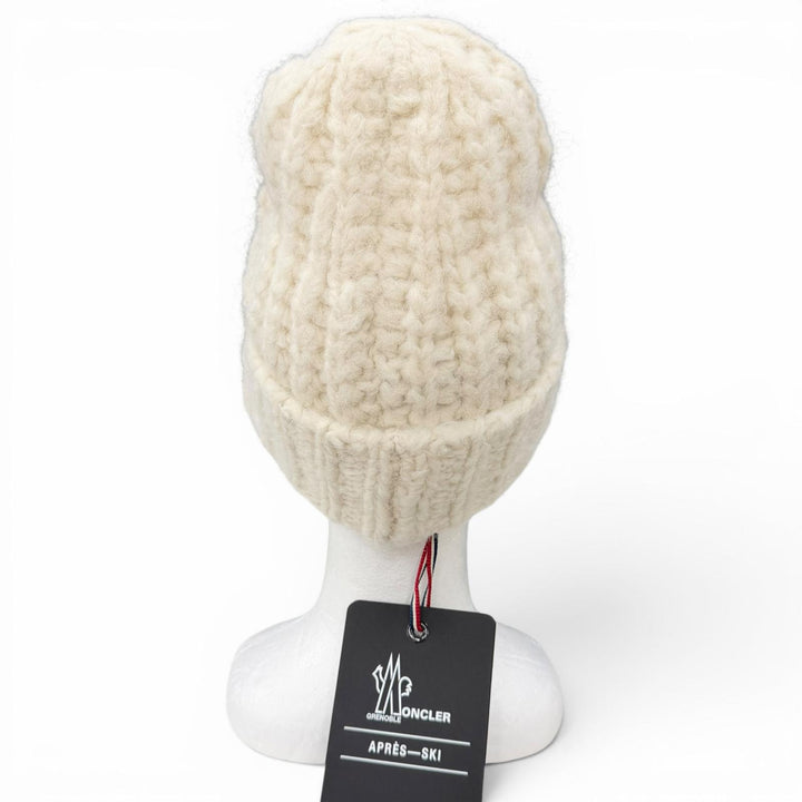 Pristine MONCLER GRENOBLE Knit cap BERRETTO TRICOT Logo patch