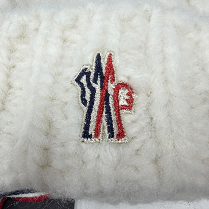 Pristine MONCLER GRENOBLE Knit cap BERRETTO TRICOT Logo patch