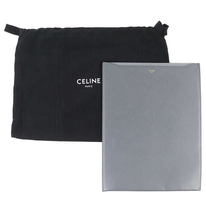 Excellent CELINE Other accessories Logo Leather Case for iPad Pro 13-inch gray