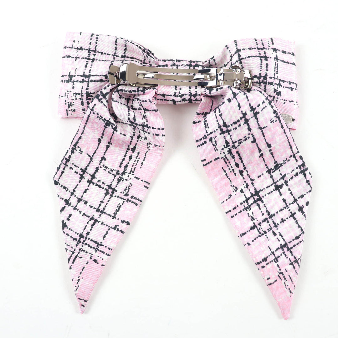 Excellent CHANEL Valletta Fall/Winter 2025 Collection pink silk Women 25B