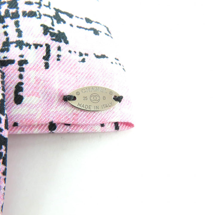 Excellent CHANEL Valletta Fall/Winter 2025 Collection pink silk Women 25B