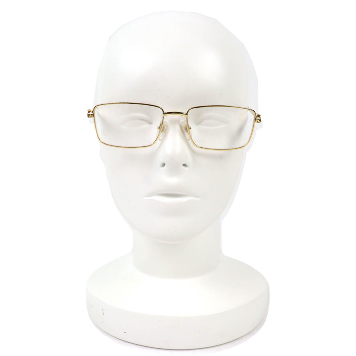 Excellent Cartier Glasses C Decor Square gold mens CT0369O