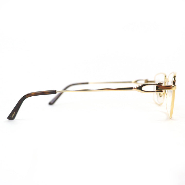 Excellent Cartier Glasses C Decor Square gold mens CT0369O