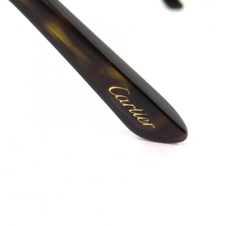 Excellent Cartier Glasses C Decor Square gold mens CT0369O