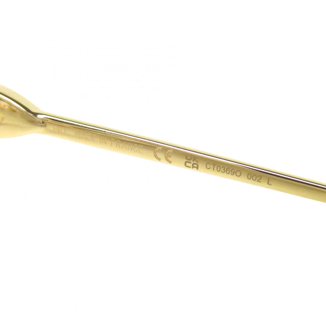 Excellent Cartier Glasses C Decor Square gold mens CT0369O