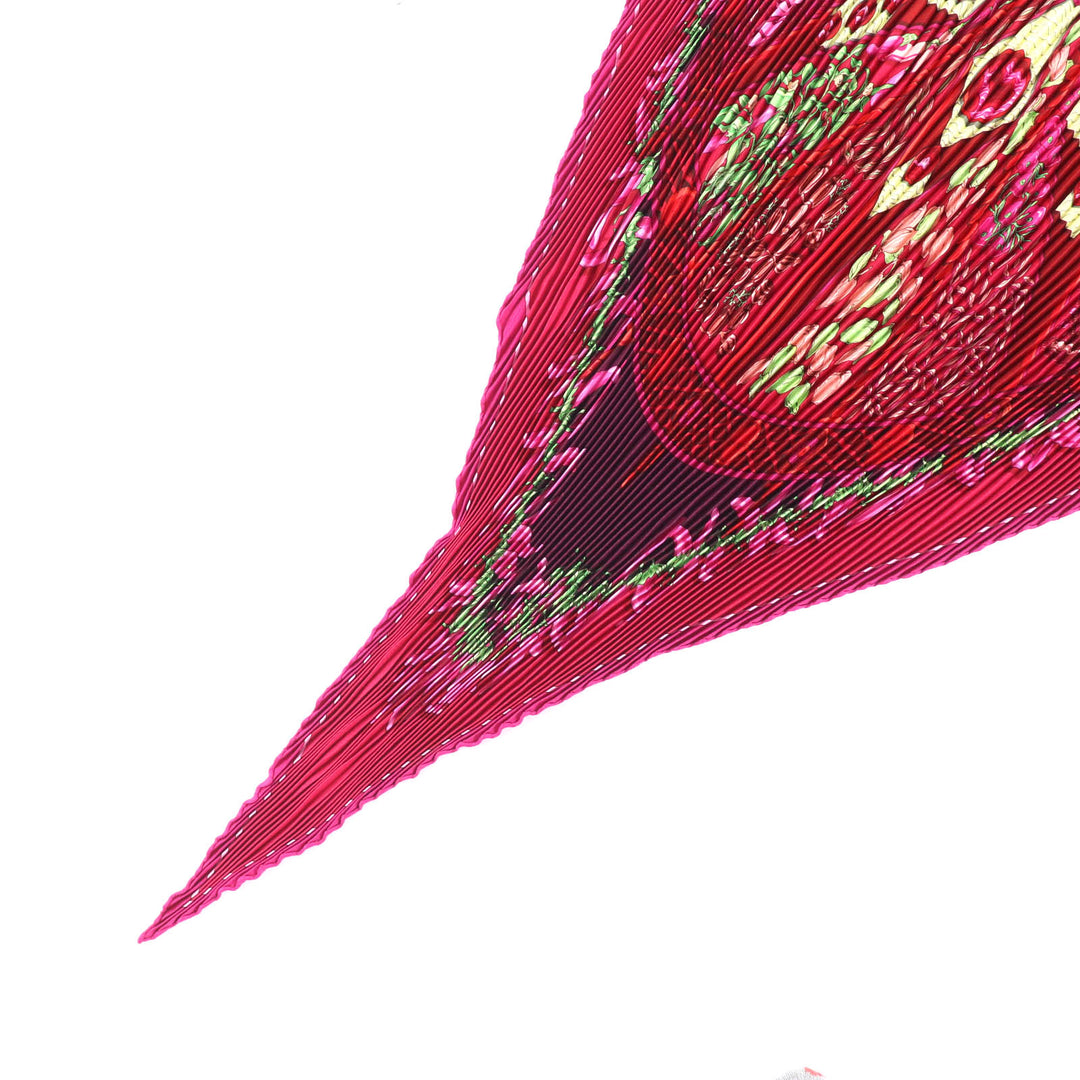 Excellent HERMES scarf AUXPAYS DES EPICES (In the Land of Spices) silk Women
