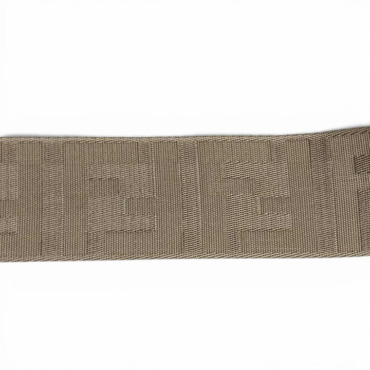 Excellent FENDI Shoulder strap Zucca Pattern leather with pockets Gurege