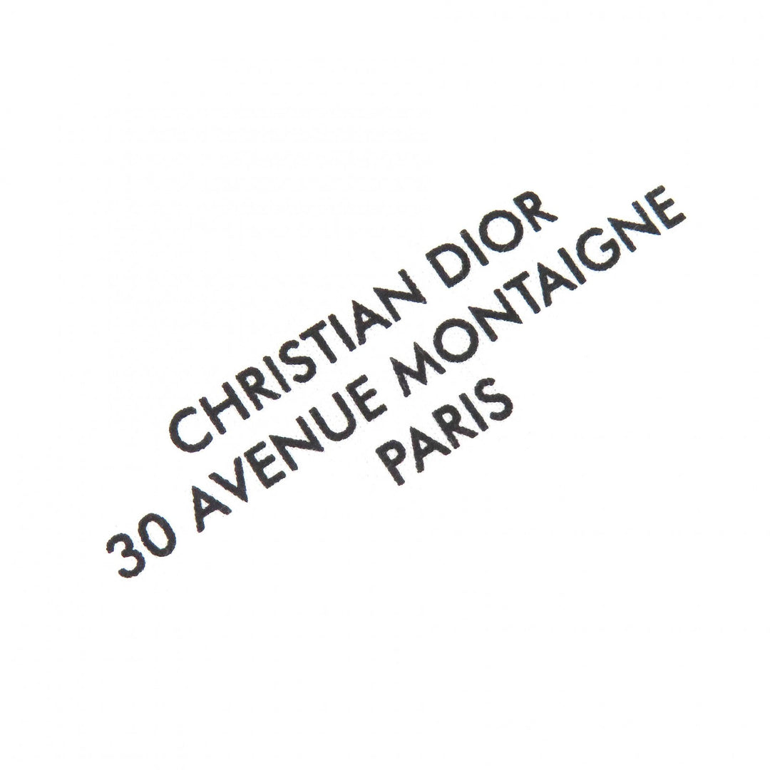 Excellent DIOR Short sleeve T-shirt Dior Montaigne white XXL 593J668D3018