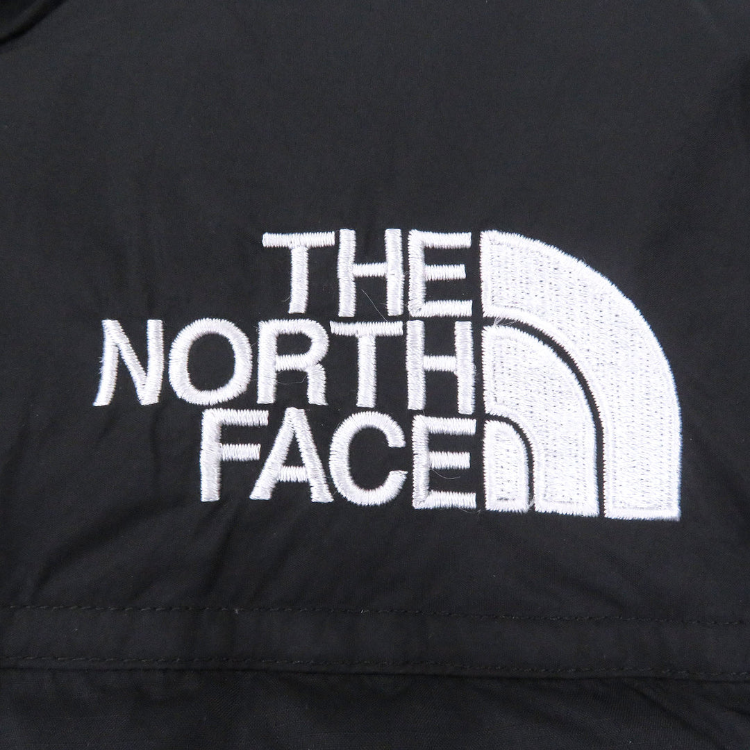Great THE NORTH FACE Down jacket Nuptse Hoodie Hooded black Nylon mens L ND92331