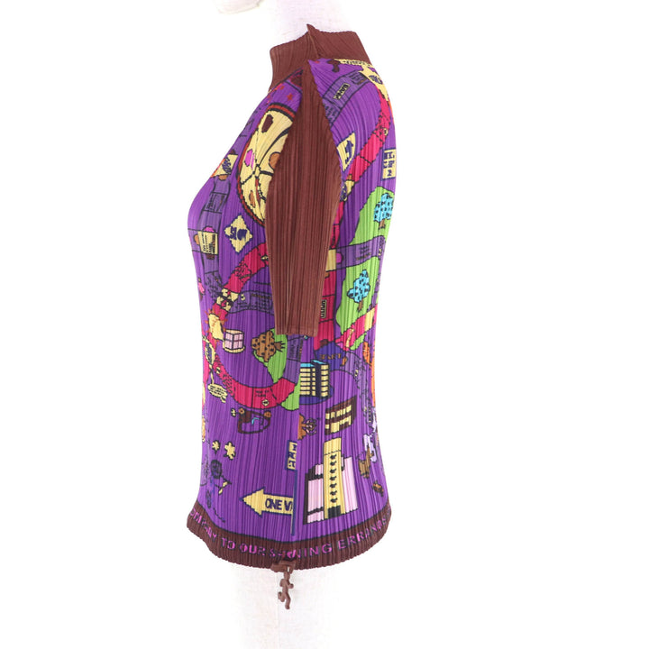 Excellent PLEATS PLEASE T-shirt Multi polyester Women 3 PP73-JK622