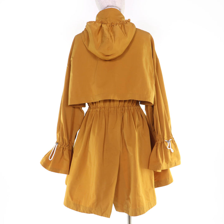 Excellent nagonstans Memory Grosgrain Flare Mod Coat yellow 36 470ES130-0370